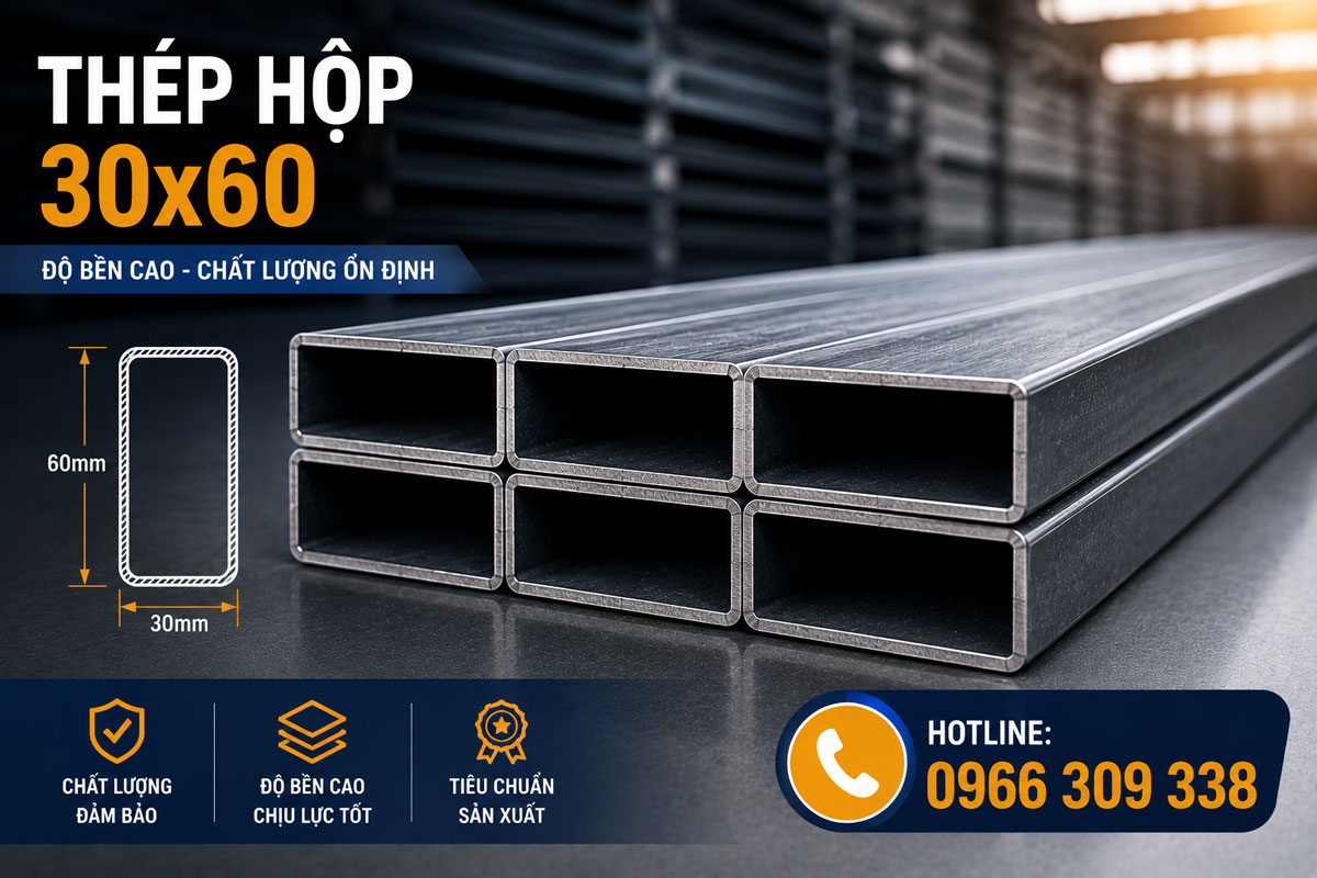 thép hộp 30x60