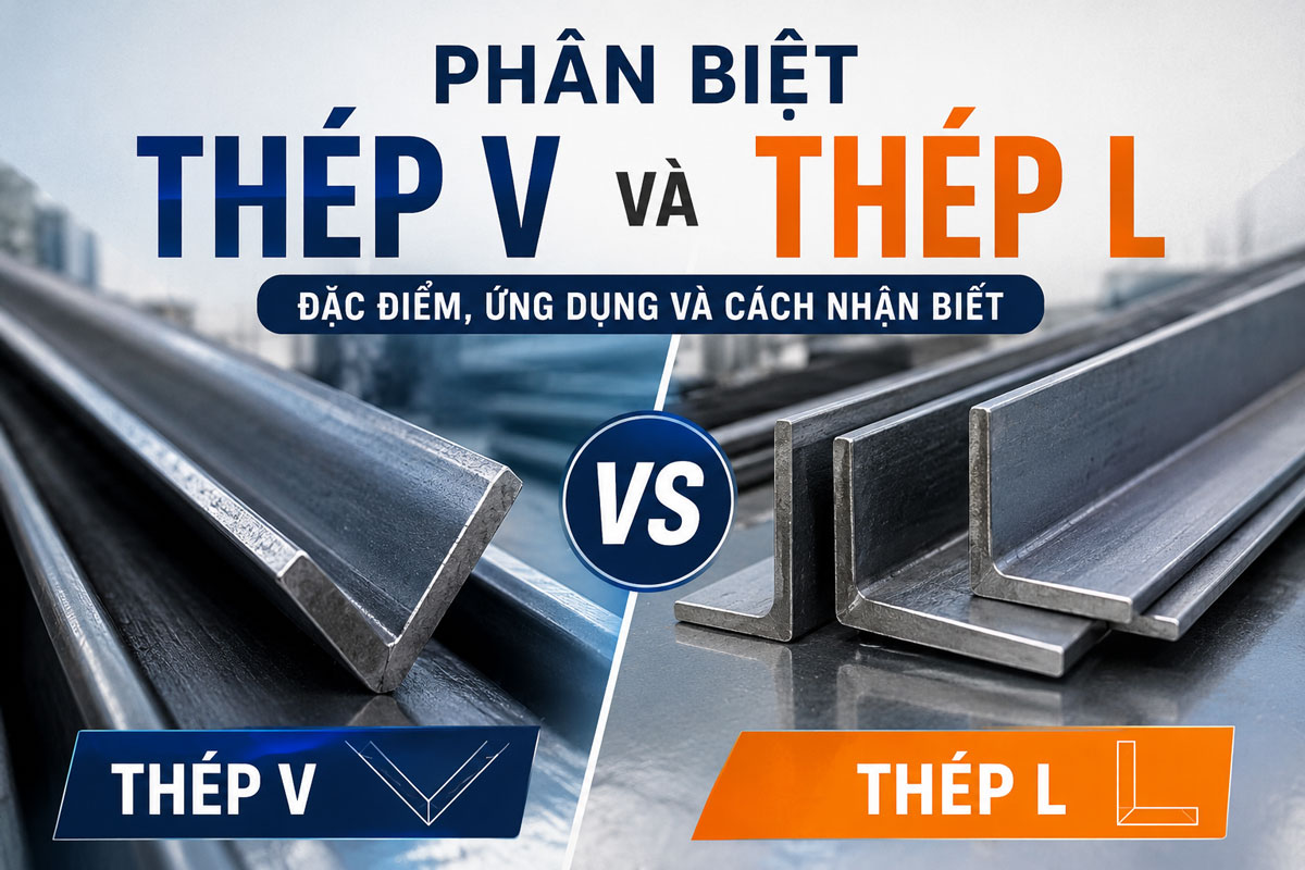 phân biêt thép v và thép l