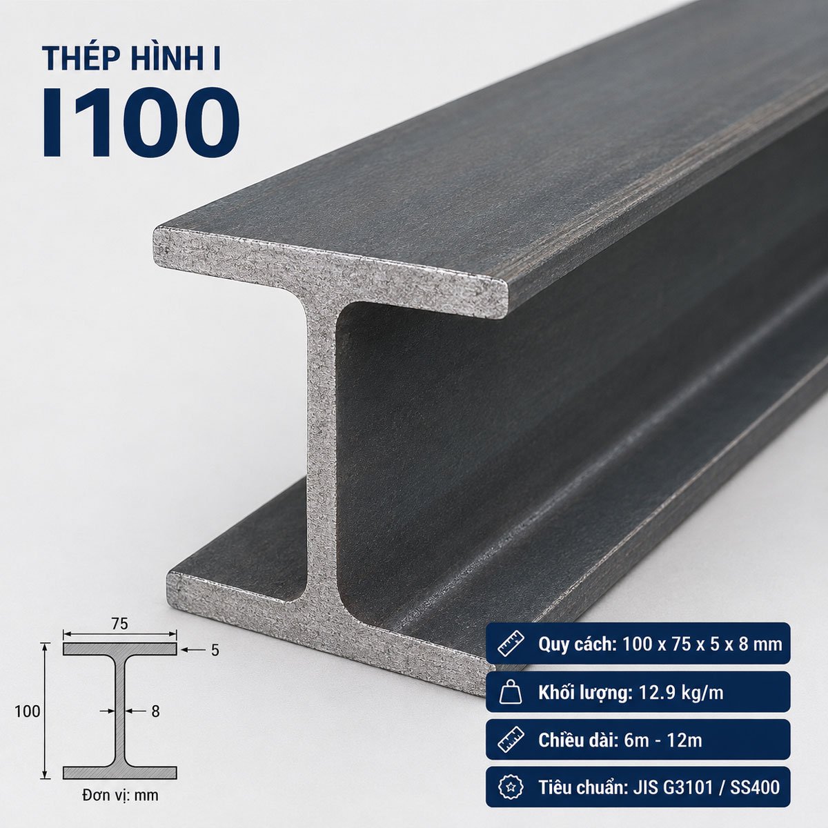Thép I100