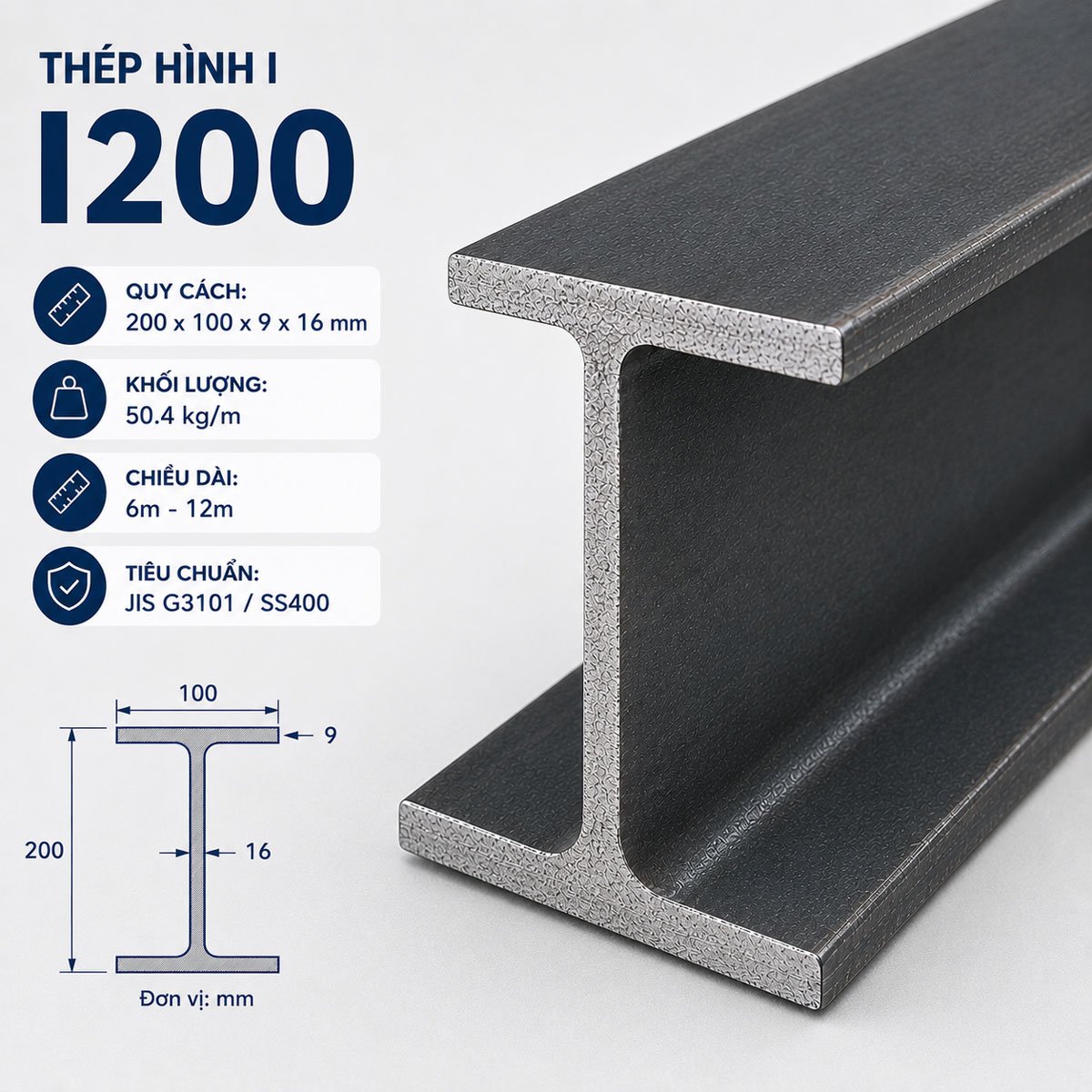Thép I200
