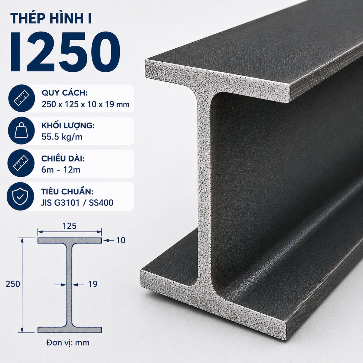 Thép I250