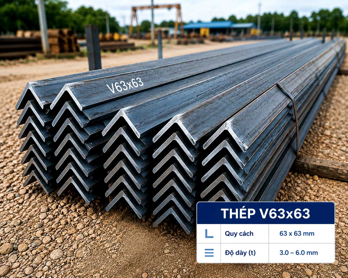 Thép V63x63