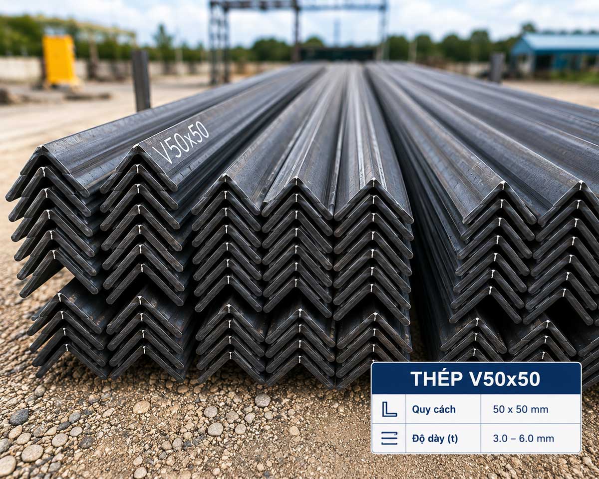 Thép V50x50