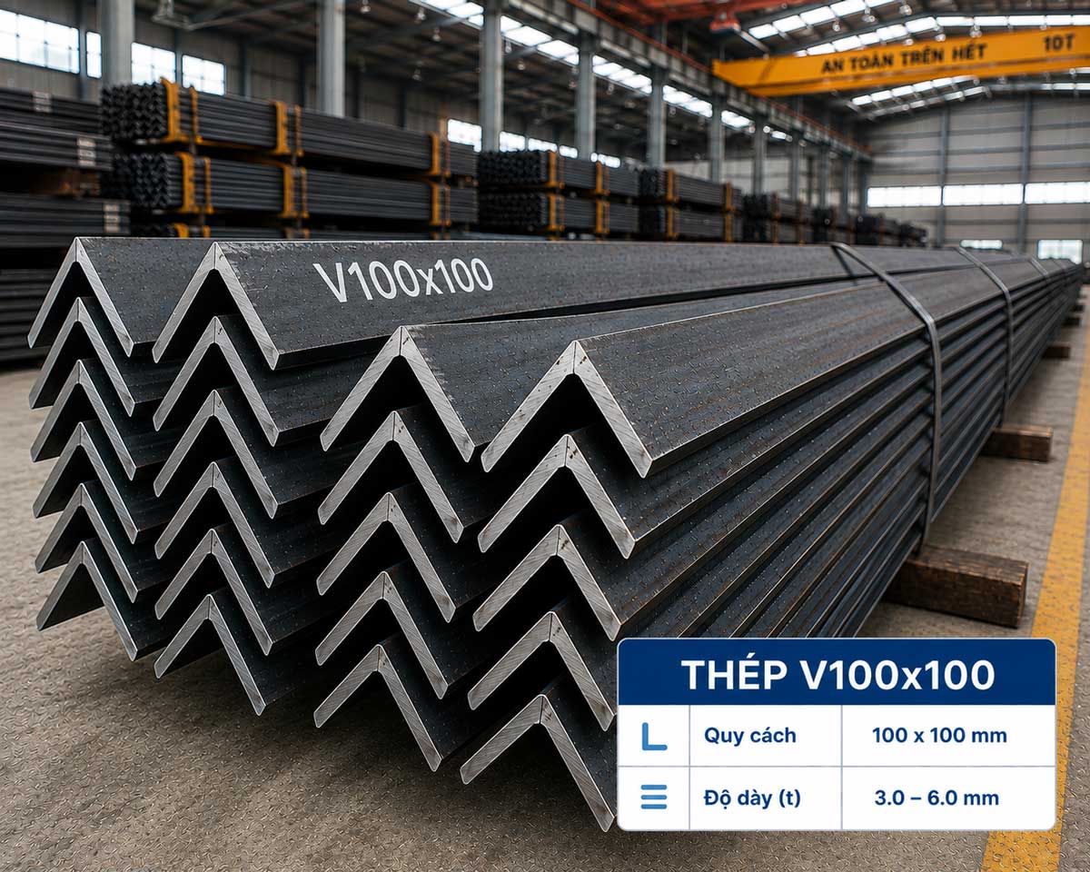 Thép V100x100
